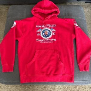 MAGA Red Inauguration Day Hoodie. M